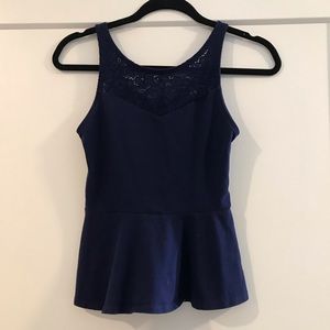 Peplum too extra small